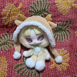 Spring Inn Plush Doll with Deer Hood